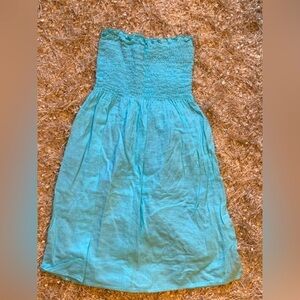 Vintage Y2K 90s Tube top a stretch - tunic style length (covers butt) - sz S
